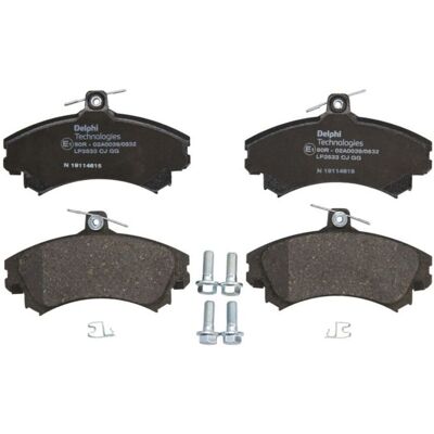Remblokset Delphi Lp3533, Voor Remblokset Delphi Lp3533, Voor