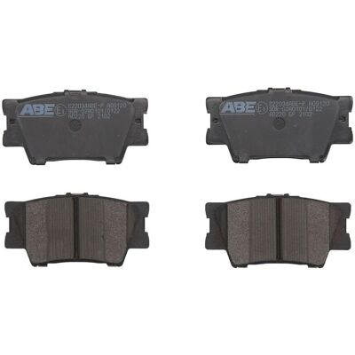 Remblokset Abe C22034, Achter Remblokset Abe C22034, Achter