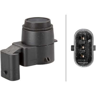 Parkeerafstandsensor Hella 6px358 141-021 Parkeerafstandsensor Hella 6px358 141-021