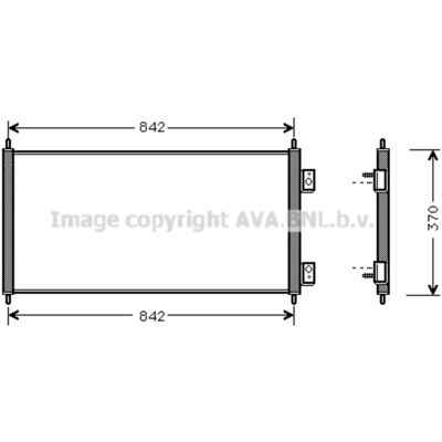 Condensator, Airconditioning Ava Cooling Fd5303 Ava Condensator, Airconditioning Ava Cooling Fd5303 Ava