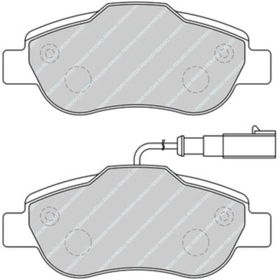 Remblokset Ferodo Fdb5097, Voor Remblokset Ferodo Fdb5097, Voor