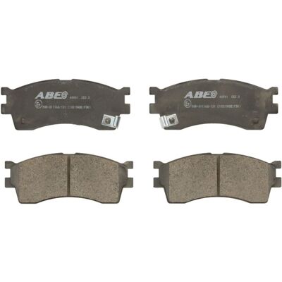 Remblokset Abe C10319, Voor Remblokset Abe C10319, Voor