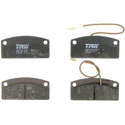 Remblokset Trw Gdb1679, Voor Remblokset Trw Gdb1679, Voor