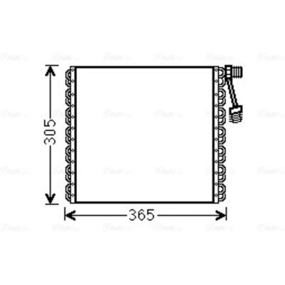 Condensator, Airconditioning Highway Automotive 40113001 Condensator, Airconditioning Highway Automotive 40113001