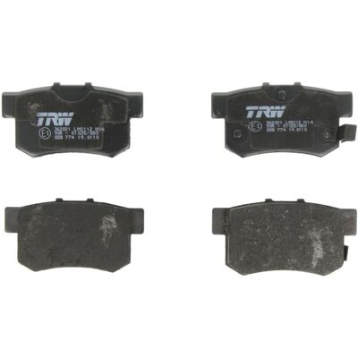 Remblokset Trw Gdb774, Achter Remblokset Trw Gdb774, Achter