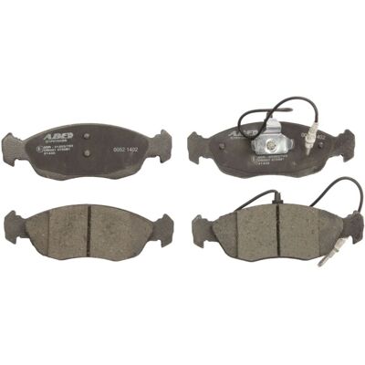 Remblokset Abe C1p019, Voor Remblokset Abe C1p019, Voor