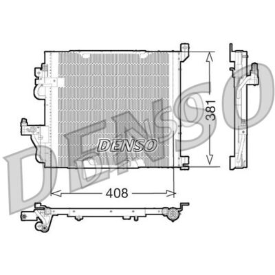 Condensator, Airconditioning Denso Dcn20012 Condensator, Airconditioning Denso Dcn20012