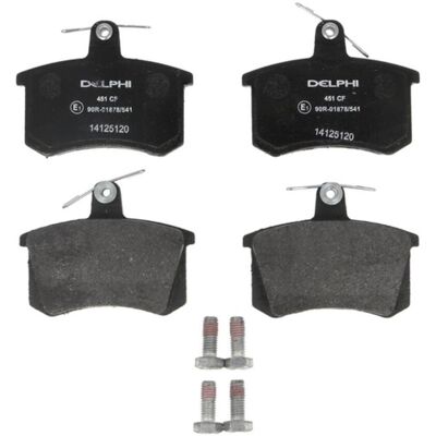 Remblokset Delphi Lp451, Achter Remblokset Delphi Lp451, Achter
