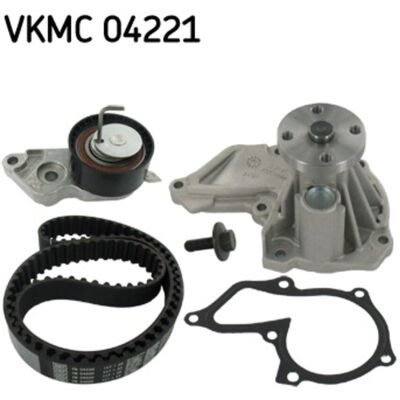 Waterpomp + Distributieriem Set Powergrip® Skf Vkmc 04221 Waterpomp + Distributieriem Set Powergrip® Skf Vkmc 04221