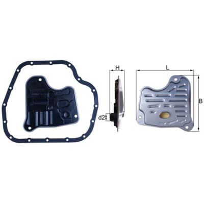 Hydrauliekfilterset, Automatische Aandrijving Knecht Hx 284d Hydrauliekfilterset, Automatische Aandrijving Knecht Hx 284d