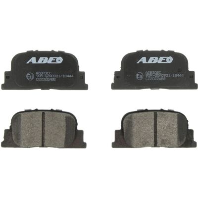 Remblokset Abe C22022, Achter Remblokset Abe C22022, Achter