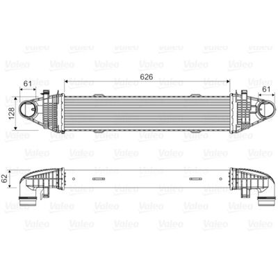 Intercooler Valeo 818616 Intercooler Valeo 818616