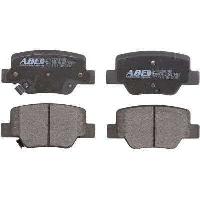 Remblokset Abe C22041, Achter Remblokset Abe C22041, Achter