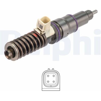 Brandstofinjector Delphi Hre298 Brandstofinjector Delphi Hre298