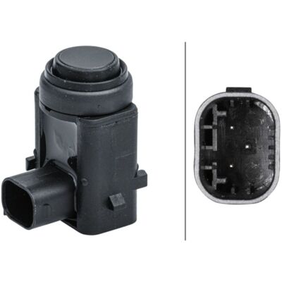 Parkeerafstandsensor Hella 6px358 141-491 Parkeerafstandsensor Hella 6px358 141-491