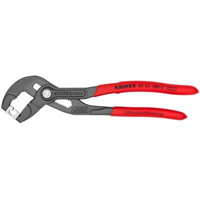 Tang Om Slangklemmen Te Monteren Knipex 85 51 180 C Tang Om Slangklemmen Te Monteren Knipex 85 51 180 C