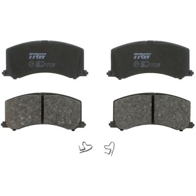 Remblokset Trw Gdb3091, Voor Remblokset Trw Gdb3091, Voor