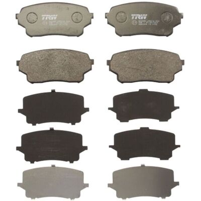 Remblokset Trw Gdb3490, Voor Remblokset Trw Gdb3490, Voor