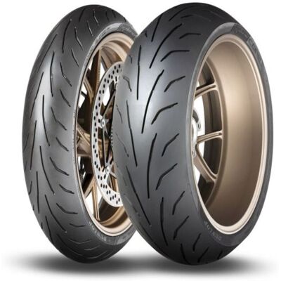 Dunlop Qualifier Core 190/50zr17 Tl, Motorbanden Achter Dunlop Qualifier Core 190/50zr17 Tl, Motorbanden Achter