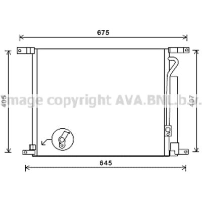 Condensator, Airconditioning Ava Cooling Dwa5139d Ava Condensator, Airconditioning Ava Cooling Dwa5139d Ava