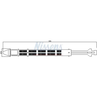 Droger, Airconditioningsysteem Nissens 95468 Droger, Airconditioningsysteem Nissens 95468
