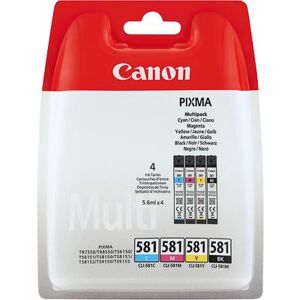Canon CLI-581 C/M/Y/BK Inktcartridge 4-kleuren Multipack