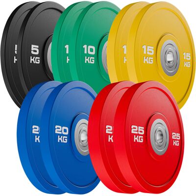 Set of polyurethane (PU) bumpers 150 kg - UpForm Set of polyurethane (PU) bumpers 150 kg - UpForm