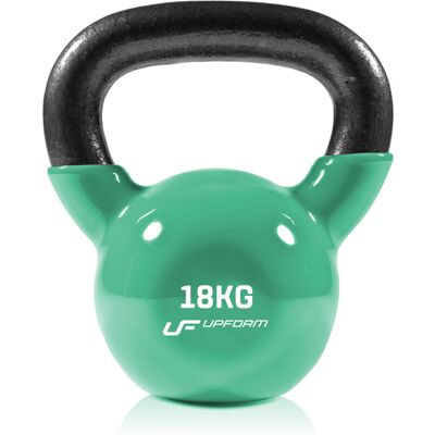 Kettlebell 18kg vinyl dumbbell - UpForm Kettlebell 18kg vinyl dumbbell - UpForm