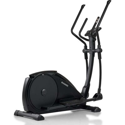 Crosstrainer Loxon XTR BT 20 kg vliegwiel EMS-remsysteem geïntegreerde hartslagsensoren vetverbranding All Black HAMMER Crosstrainer Loxon XTR BT 20 kg vliegwiel EMS-remsysteem geïntegreerde hartslagsensoren vetverbranding All Black HAMMER