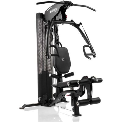 Krachtstation Autark 3.0 lat pull, leg curl/-extensie, slechts 198 cm hoog, 80 kg gewichtsblok HAMMER MAXIMUM Krachtstation Autark 3.0 lat pull, leg curl/-extensie, slechts 198 cm hoog, 80 kg gewichtsblok HAMMER MAXIMUM