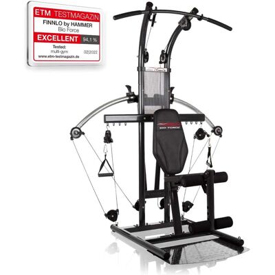 HAMMER FINNLO Bio Force Krachtstation TNT Technologie 110 kg Weerstand Kabel Pull-up HAMMER FINNLO Bio Force Krachtstation TNT Technologie 110 kg Weerstand Kabel Pull-up
