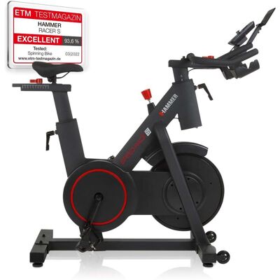 HAMMER Speedbike Speed Race S Elektronische magnetische rem Vliegwiel van 20 kg HAMMER Speedbike Speed Race S Elektronische magnetische rem Vliegwiel van 20 kg