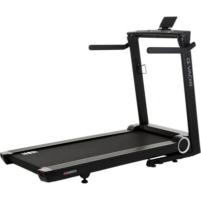HAMMER Loopband Q. VADIS 7.0 90% Voorgemonteerd Verticaal opvouwbaar 22 km/u HAMMER Loopband Q. VADIS 7.0 90% Voorgemonteerd Verticaal opvouwbaar 22 km/u