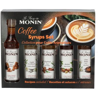 Le Sirop de Monin COFFEE SYRUPS SET 5x0,05l Le Sirop de Monin COFFEE SYRUPS SET 5x0,05l