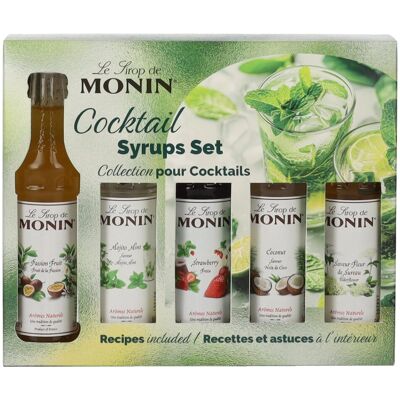 Le Sirop de Monin COCKTAIL SYRUPS SET 5x0,05l Le Sirop de Monin COCKTAIL SYRUPS SET 5x0,05l