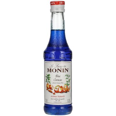 Le Sirop de Monin BLUE CURACAO 0,25l Le Sirop de Monin BLUE CURACAO 0,25l