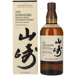 The House of Suntory Suntory The Yamazaki DISTILLER'S RESERVE Single Malt Japanese Whisky 43% Vol. 0,7l in geschenkverpakking The House of Suntory Suntory The Yamazaki DISTILLER'S RESERVE Single Malt Japanese Whisky 43% Vol. 0,7l in geschenkverpakking
