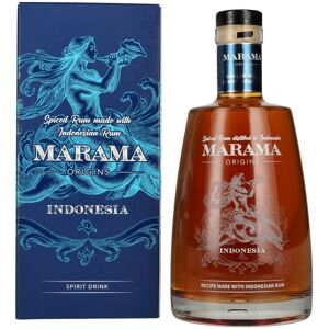 Marama Rum Marama ORIGINS Indonesian Spiced Rum 40% Vol. 0,7l in geschenkverpakking Marama Rum Marama ORIGINS Indonesian Spiced Rum 40% Vol. 0,7l in geschenkverpakking