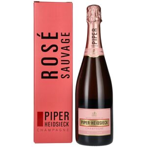 Piper-Heidsieck Champagne ROSÉ SAUVAGE Brut 12% Vol. 0,75l in geschenkverpakking Piper-Heidsieck Champagne ROSÉ SAUVAGE Brut 12% Vol. 0,75l in geschenkverpakking