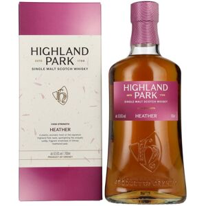 Highland Park Whisky Highland Park HEATHER Cask Strength Single Malt Scotch Whisky 63,6% Vol. 0,7l in geschenkverpakking Highland Park Whisky Highland Park HEATHER Cask Strength Single Malt Scotch Whisky 63,6% Vol. 0,7l in geschenkverpakking