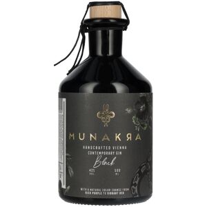 Munakra Handcrafted Vienna Contemporary Gin Black 42% Vol. 0,5l Munakra Handcrafted Vienna Contemporary Gin Black 42% Vol. 0,5l