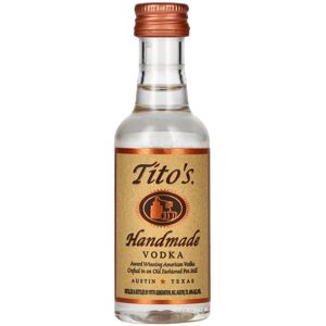 Tito's handgemaakte wodka Tito's Handmade Vodka 40% Vol. 0,05l PET Tito's handgemaakte wodka Tito's Handmade Vodka 40% Vol. 0,05l PET