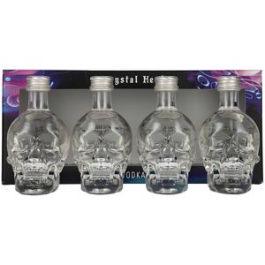 Crystal Head Wodka Crystal Head Vodka 40% Vol. 4x0,05l in geschenkverpakking Crystal Head Wodka Crystal Head Vodka 40% Vol. 4x0,05l in geschenkverpakking