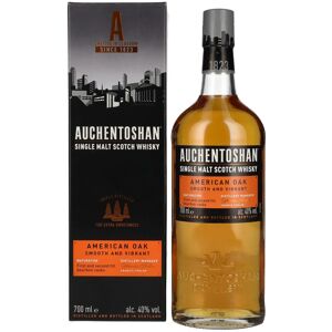 Auchentoshan AMERICAN OAK Single Malt Scotch Whisky 40% Vol. 0,7l in geschenkverpakking Auchentoshan AMERICAN OAK Single Malt Scotch Whisky 40% Vol. 0,7l in geschenkverpakking
