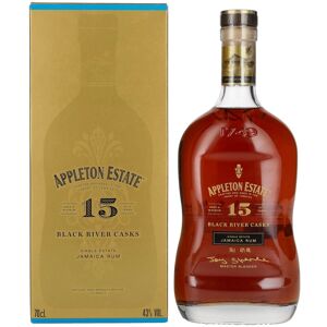 Appleton Estate 15 Years Old BLACK RIVER CASKS Jamaica Rum 43% Vol. 0,7l in geschenkverpakking Appleton Estate 15 Years Old BLACK RIVER CASKS Jamaica Rum 43% Vol. 0,7l in geschenkverpakking