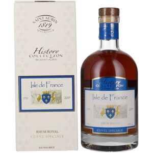 Saint-Aubin rum Saint Aubin Isle de France Cuvée Spéciale History Collection Rhum Royal 40% Vol. 0,7l in geschenkverpakking Saint-Aubin rum Saint Aubin Isle de France Cuvée Spéciale History Collection Rhum Royal 40% Vol. 0,7l in geschenkverpakking