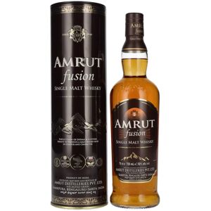 Amrut Whisky Amrut Indian FUSION Single Malt Whisky 50% Vol. 0,7l in Tinbox Amrut Whisky Amrut Indian FUSION Single Malt Whisky 50% Vol. 0,7l in Tinbox