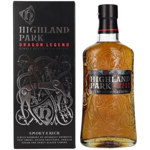 Highland Park Whisky Highland Park DRAGON LEGEND Single Malt Scotch Whisky 43,1% Vol. 0,7l in geschenkverpakking Highland Park Whisky Highland Park DRAGON LEGEND Single Malt Scotch Whisky 43,1% Vol. 0,7l in geschenkverpakking