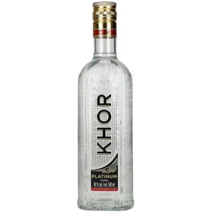 Khortytsa Vodka Khortytsa KHOR PLATINUM Vodka 40% Vol. 0,5l Khortytsa Vodka Khortytsa KHOR PLATINUM Vodka 40% Vol. 0,5l