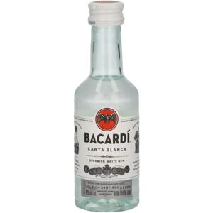 Bacardi Ron Carta Blanca Superior 40% Vol. 0,05l PET Bacardi Ron Carta Blanca Superior 40% Vol. 0,05l PET